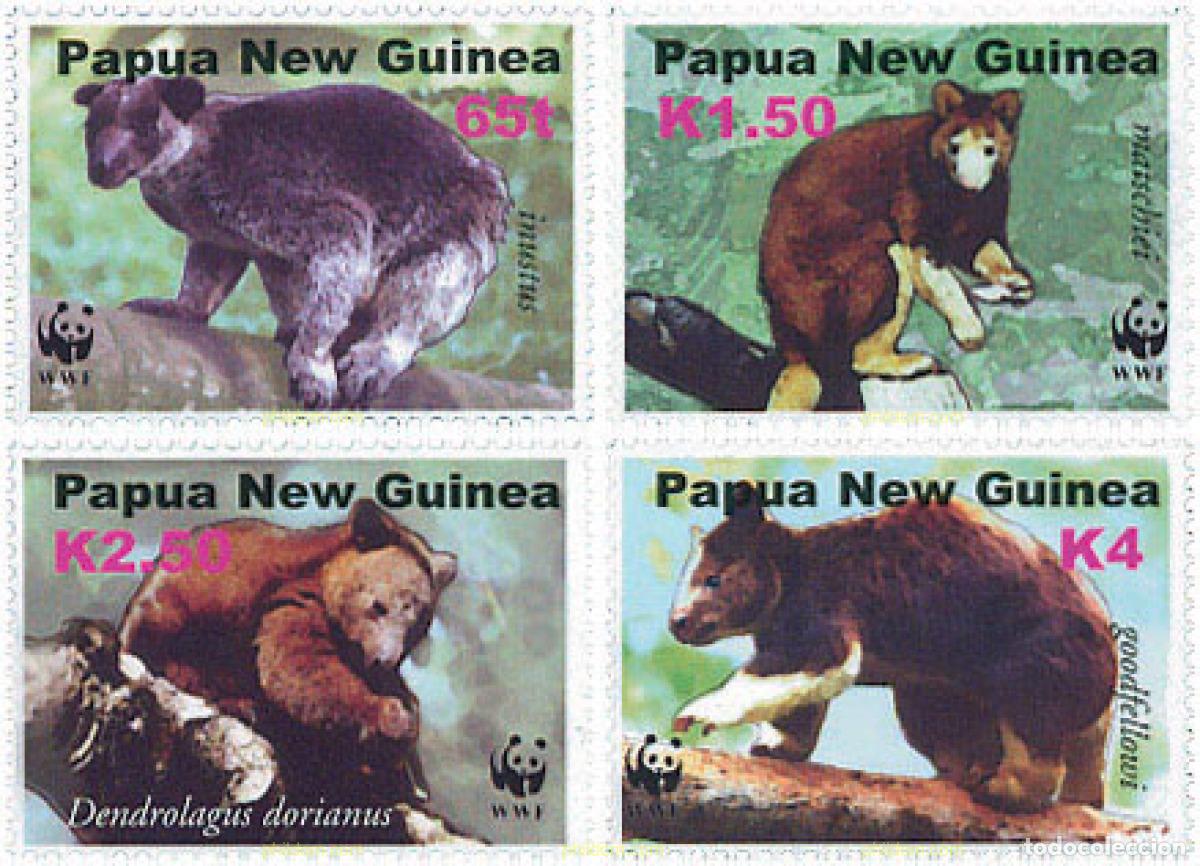 Sellos: 123254 MNH PAPUA NUEVA GUINEA 2003 WWF