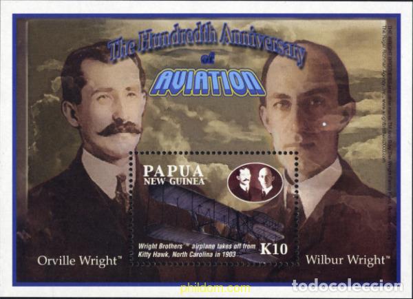 Sellos: 133080 MNH PAPUA NUEVA GUINEA 2003 CENTENARIO DE LA AVIACION