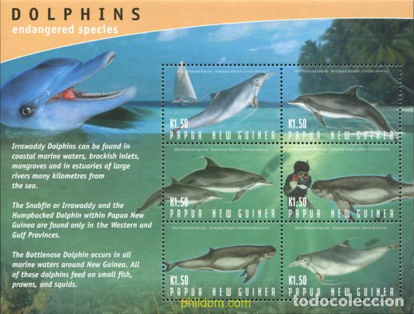Sellos: 350238 MNH PAPUA NUEVA GUINEA 2003 DELFINES