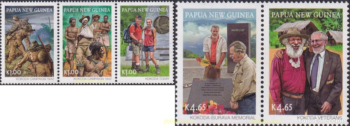Sellos: 707675 MNH PAPUA NUEVA GUINEA 2010 2&ordf; GUERRA MUNDIAL