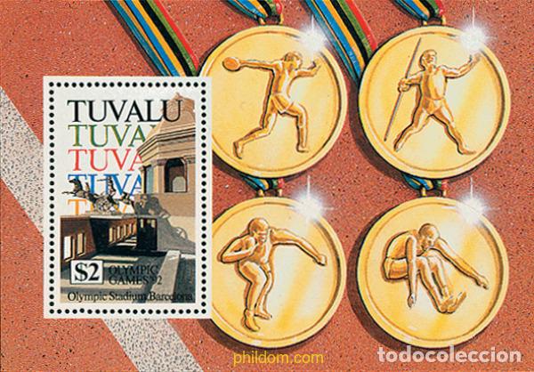 Sellos: 42805 MNH TUVALU 1992 25 JUEGOS OLIMPICOS VERANO BARCELONA 1992