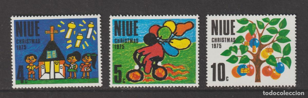 Sellos: Niue 1975 - Yvert 160/162 mnh**