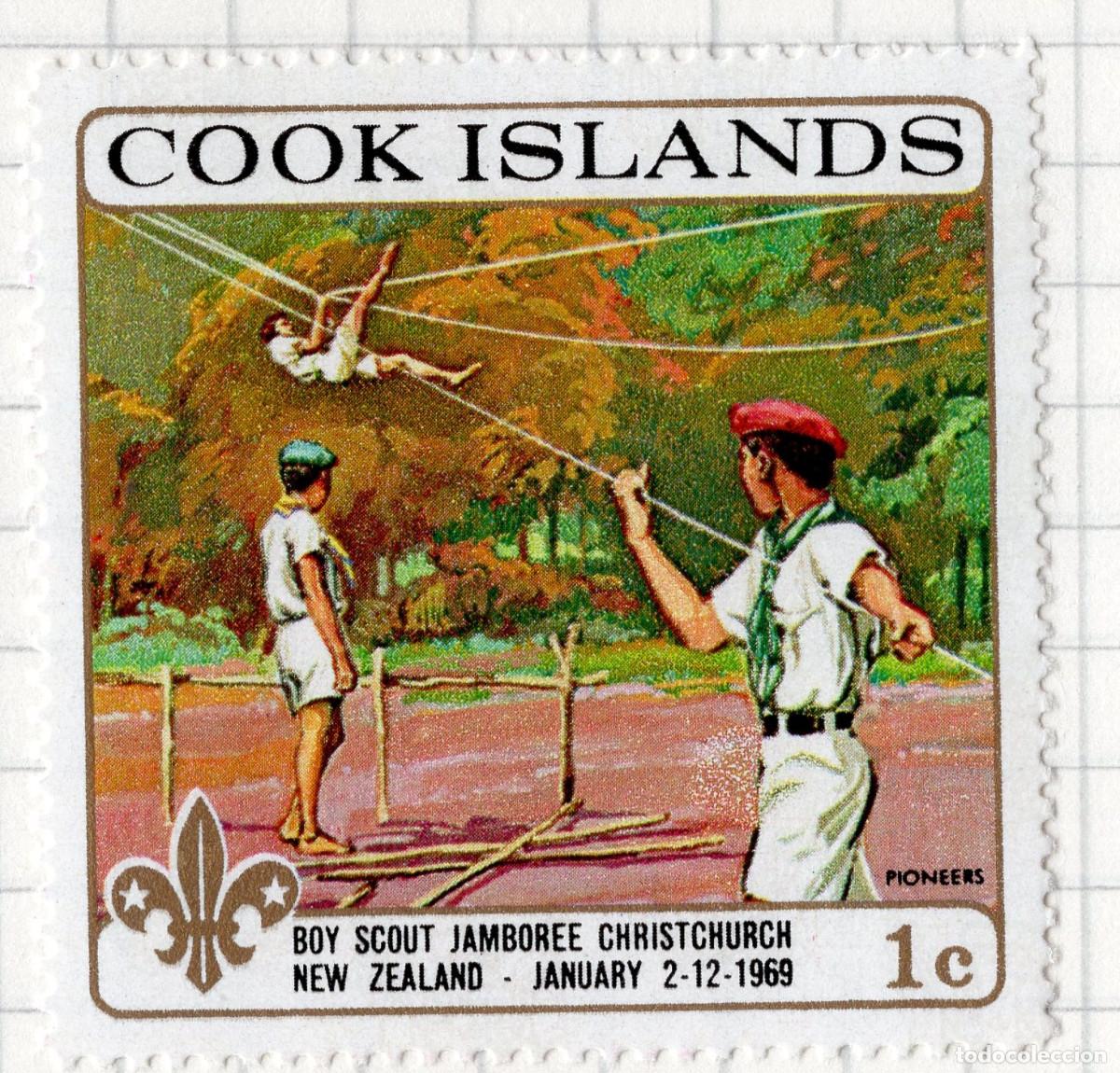 Sellos: COOK ISLANDS 1969 STAMP MICHEL CK213