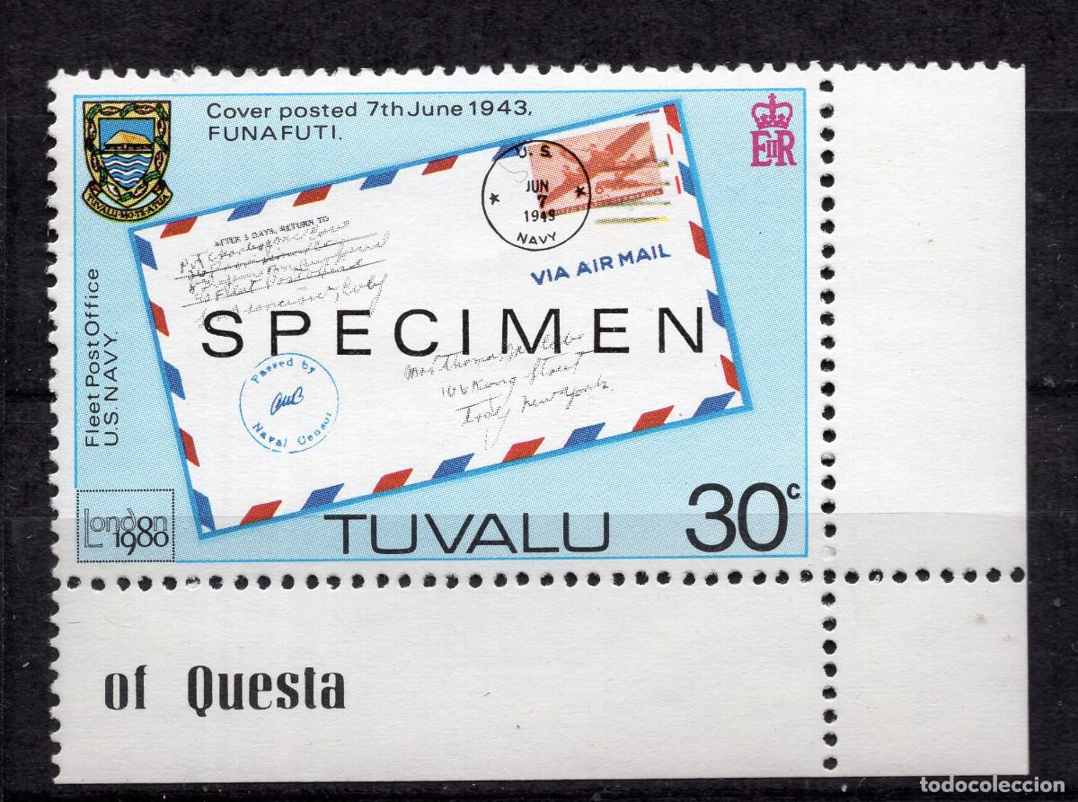 Sellos: TUVALU 1980 STAMP MICHEL TV 122