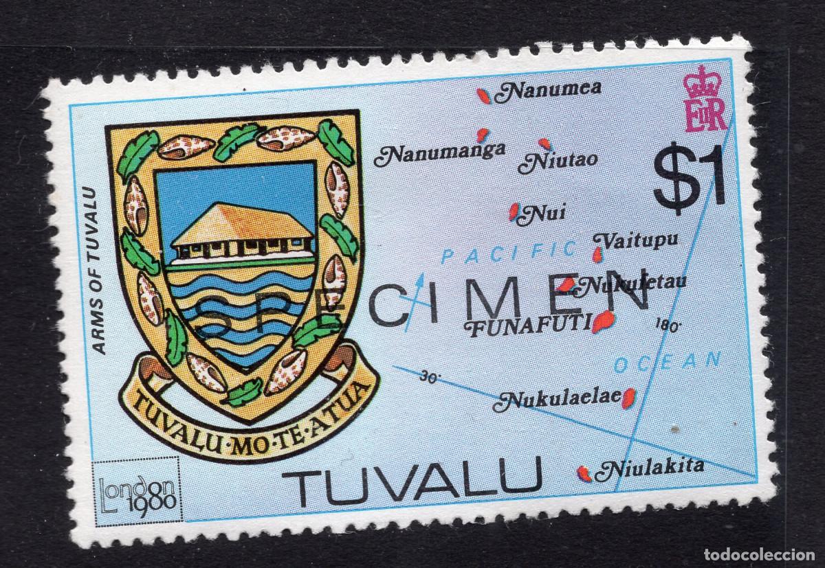 Sellos: TUVALU 1980 STAMP MICHEL TV 123