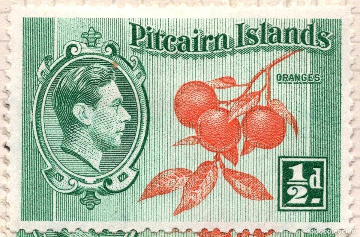 Sellos: PITCAIRN ISLANDS 1940 STAMP MICHEL PN 1