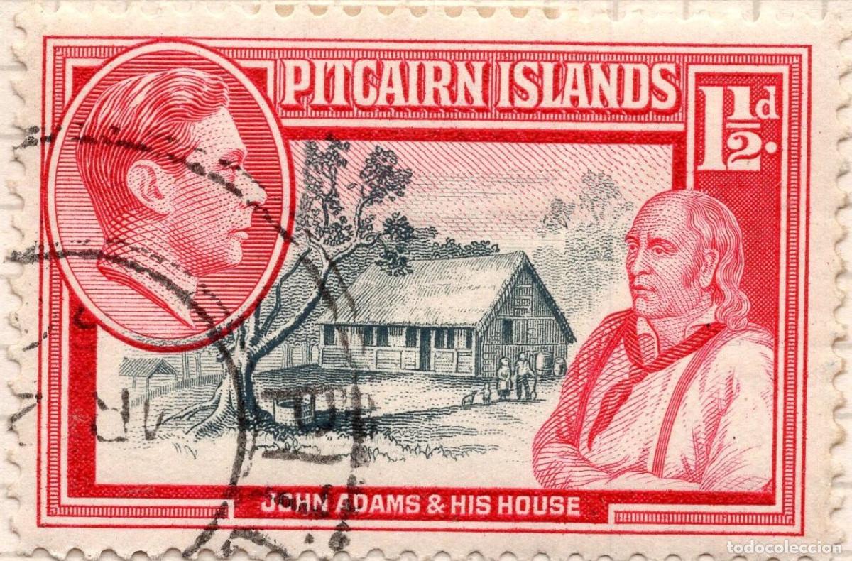 Sellos: PITCAIRN ISLANDS 1940 STAMP MICHEL PN 3
