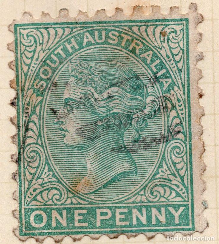 Sellos: AUSTRALIA DEL SUR 1875 , STAMP MICHEL AU-SA 33a