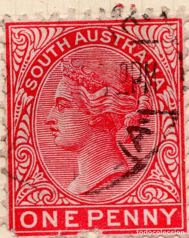 Sellos: AUSTRALIA DEL SUR 1905 , STAMP MICHEL AU-SA 108a