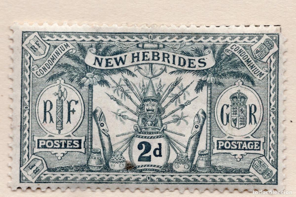 Sellos: NUEVA HEBRIDAS 1921 , STAMP MICHEL NH 75