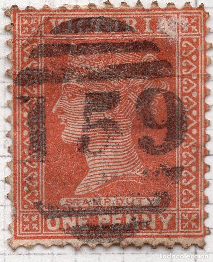 Sellos: VICTORIA 1891 STAMP MICHEL AU-VI 110