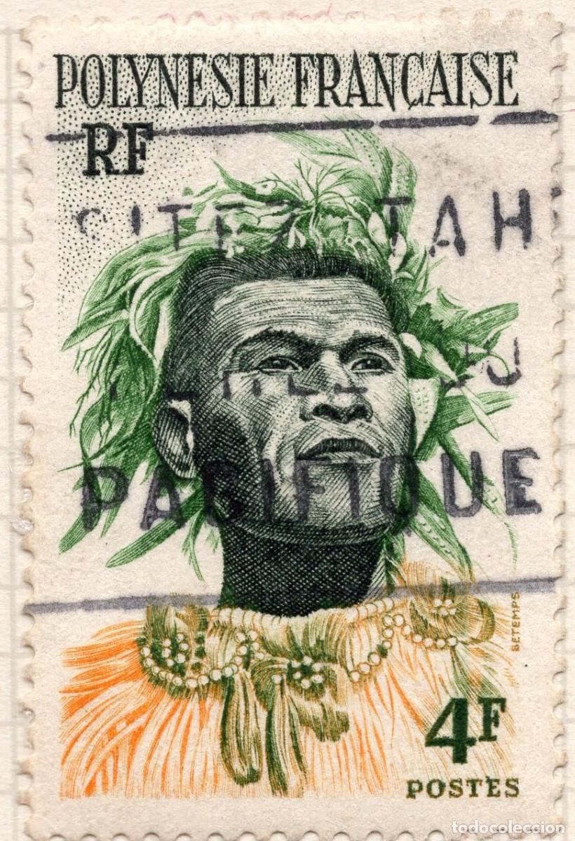 Sellos: POLINESIA FRANCESA 1958 , STAMP MICHEL PF 5