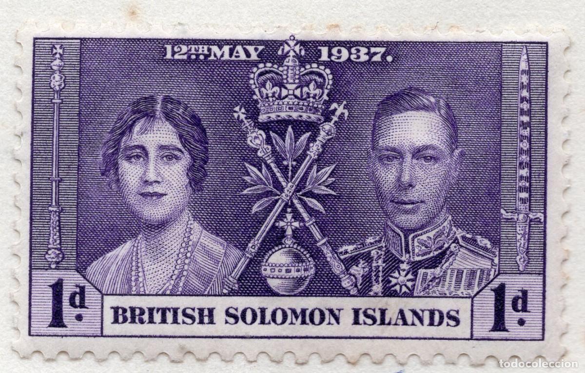 Sellos: SOLOMON ISLANDS 1937 , STAMP MICHEL SB 56