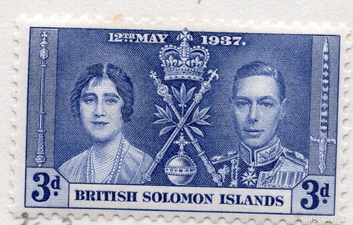 Sellos: SOLOMON ISLANDS 1937 , STAMP MICHEL SB 58