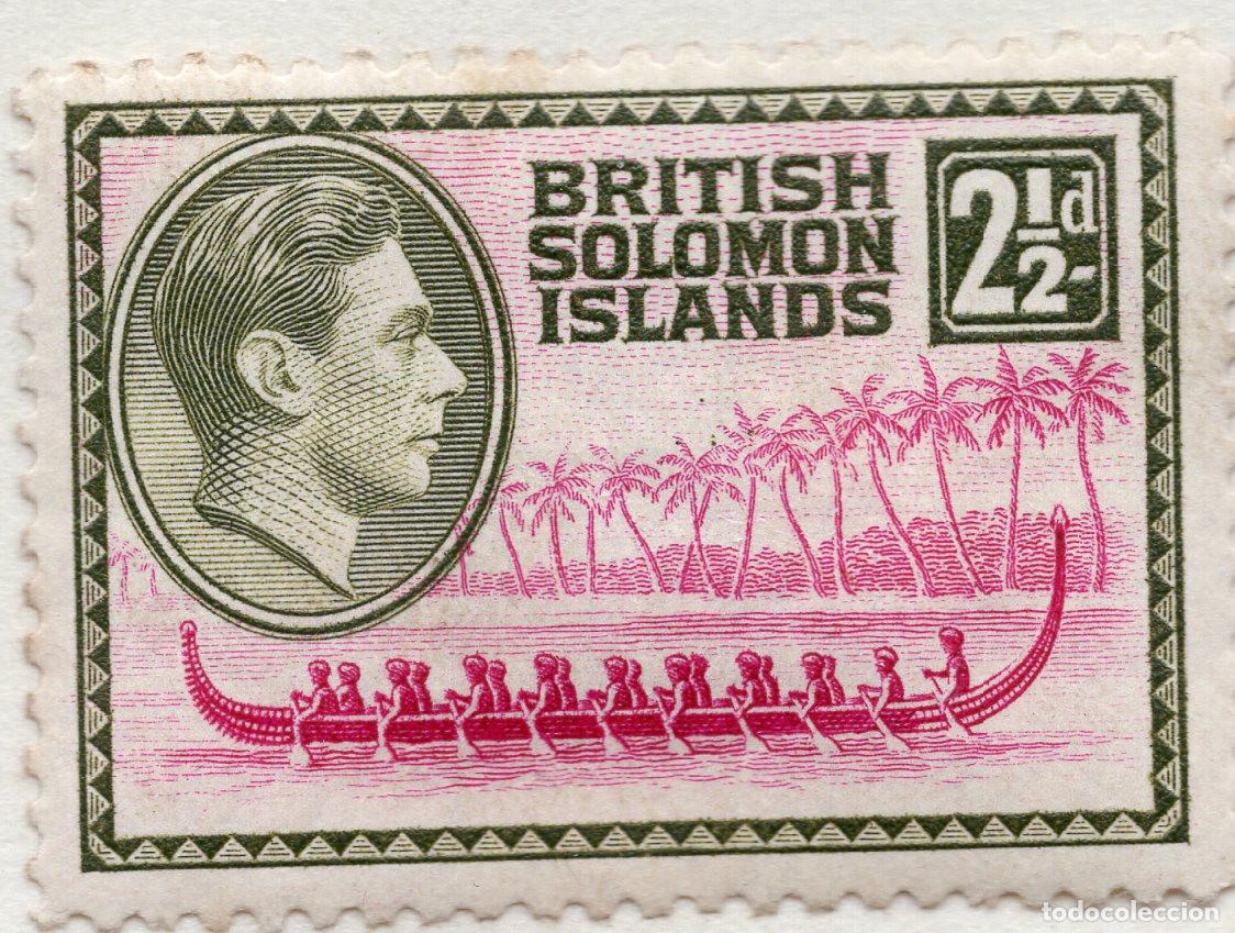 Sellos: SOLOMON ISLANDS 1939 , STAMP MICHEL SB 63