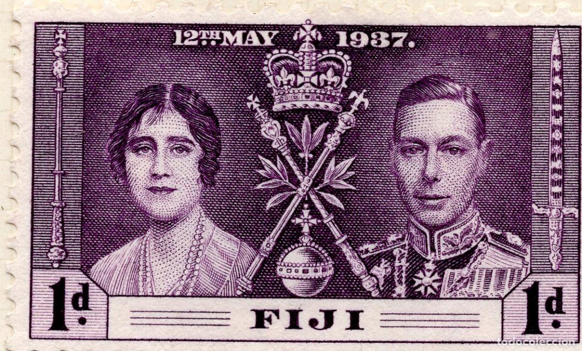 Sellos: FIJI 1937 , STAMP MICHEL FJ 89