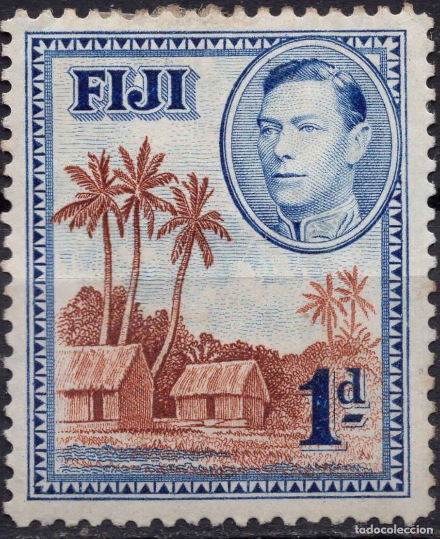 Sellos: FIJI 1938 , STAMP MICHEL FJ 93