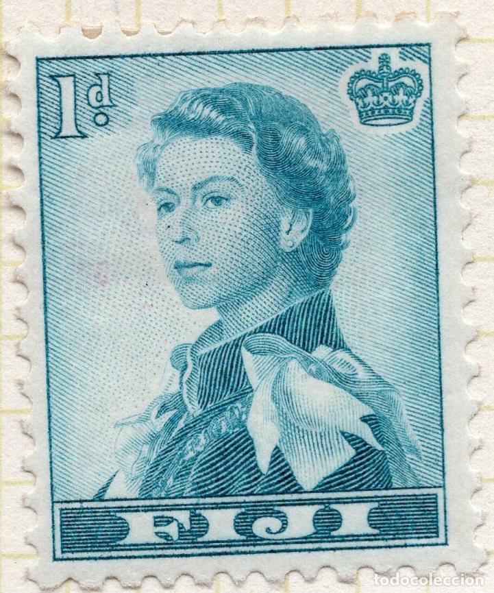 Sellos: FIJI 1956 , STAMP MICHEL FJ 125