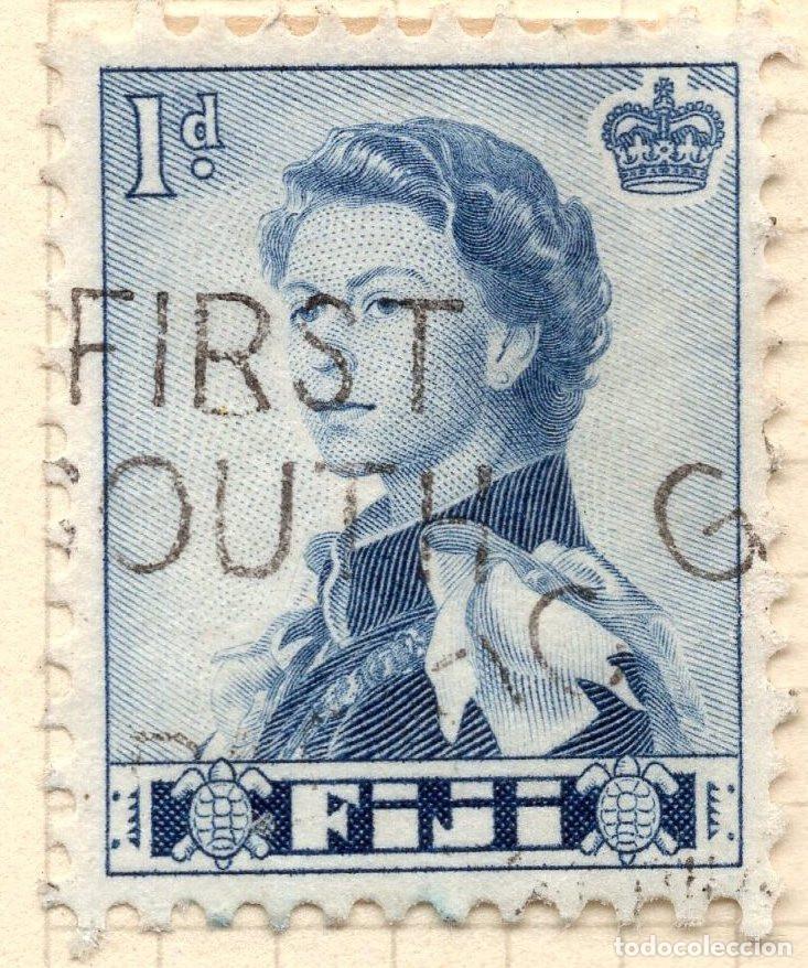 Sellos: FIJI 1956 , STAMP MICHEL FJ 125