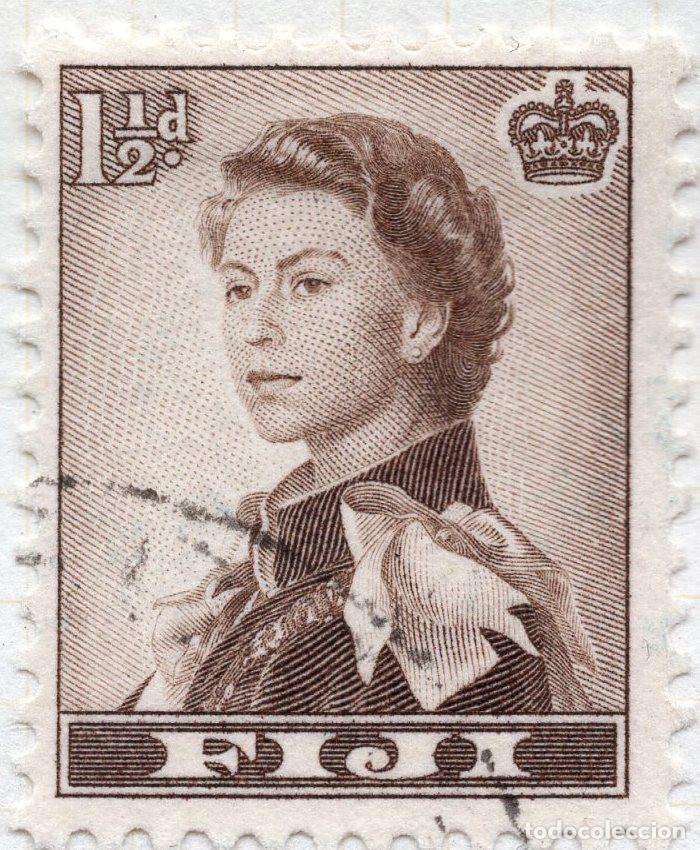 Sellos: FIJI 1956 , STAMP MICHEL FJ 126
