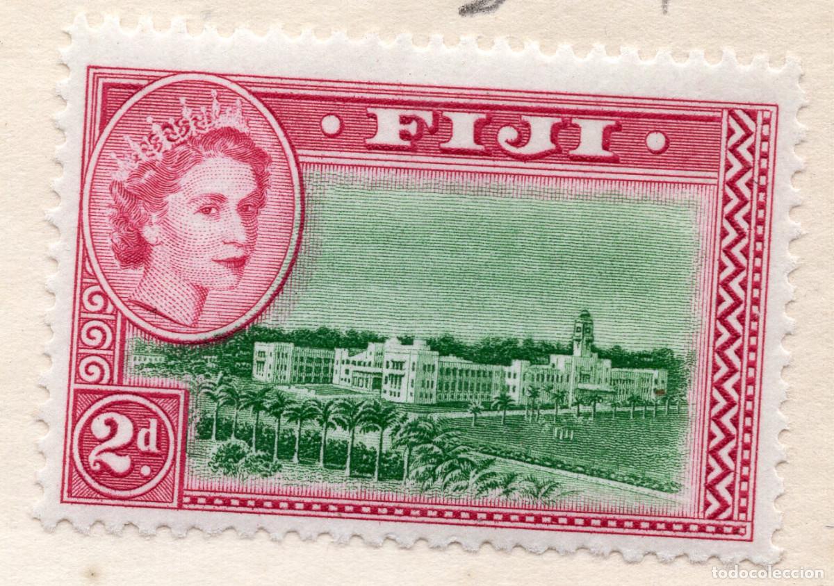 Sellos: FIJI 1954 , STAMP MICHEL FJ 127
