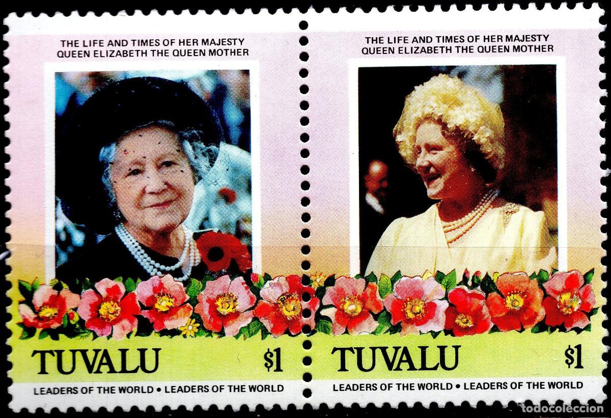 Sellos: TUVALU 1985 , STAMP MICHEL TV-NU 314-315