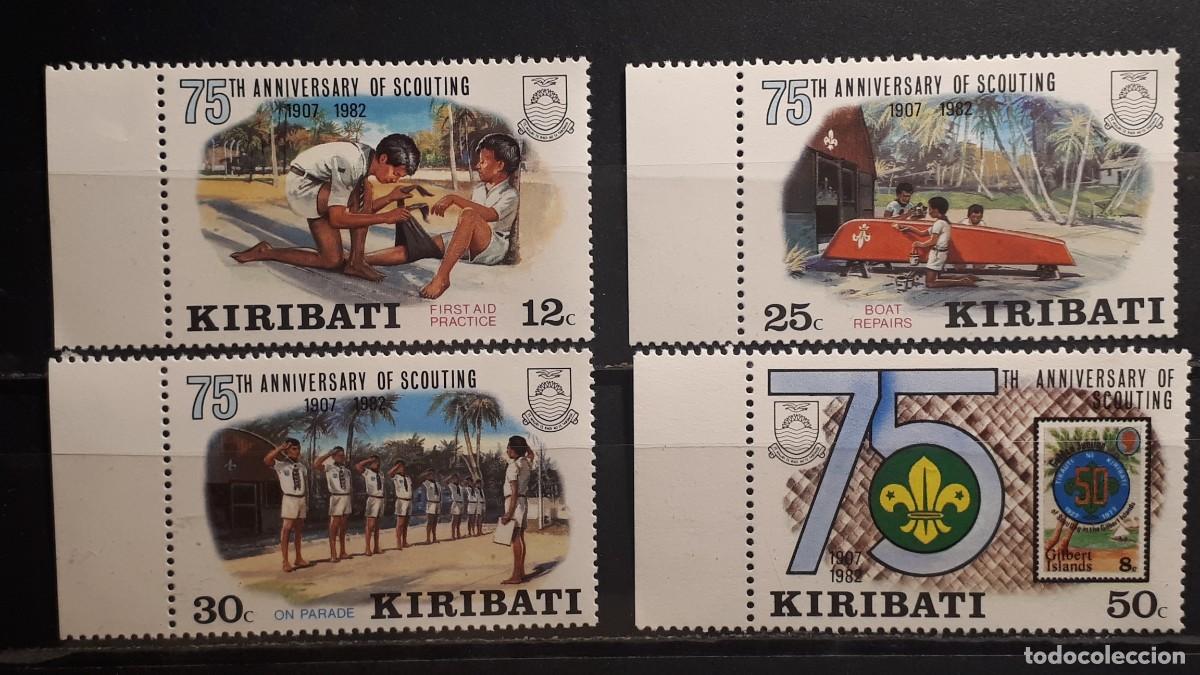 Sellos: KIRIBATI. A&Ntilde;O 1982. **. YVERT. 88/91
