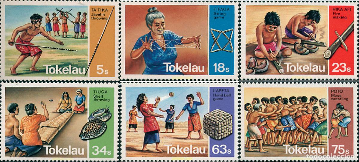 Sellos: 45599 MNH TOKELAU 1983 DIVERSIONES TRADICIONALES