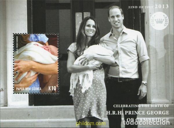 Sellos: 575180 MNH PAPUA NUEVA GUINEA 2013 NACIMIENTO DEL PRINCIPE JORGE DE CAMBRIDGE