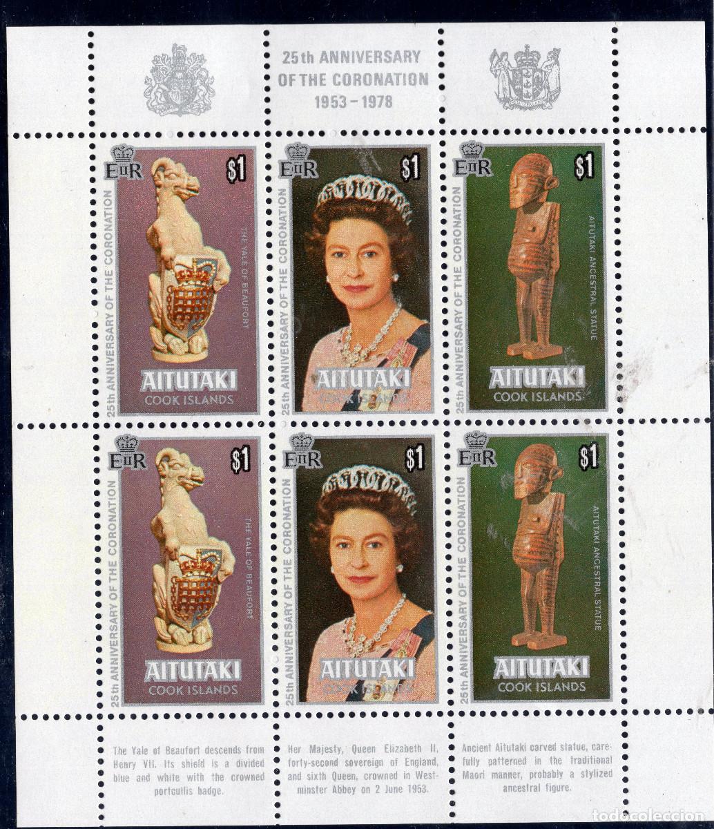 Sellos: AITUTAKI 1978 STAMP MICHEL CK-AI 295-297KB
