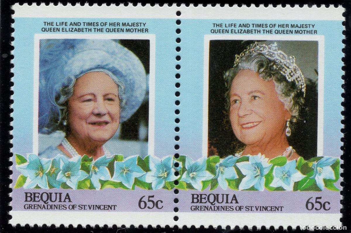 Sellos: BEQUIA 1985 STAMP MICHEL VC-BQ 140-141