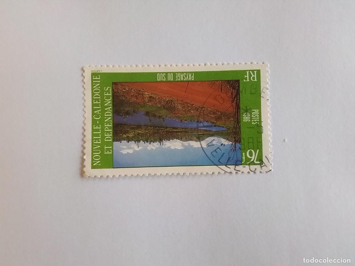 Sellos: A&Ntilde;O 1986 NUEVA CALEDONIA SELLO USADO