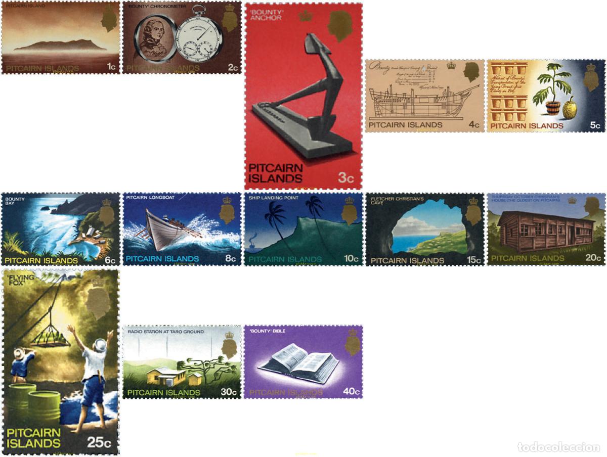 Sellos: 55067 MNH PITCAIRN Islas 1969 MOTIVOS VARIOS