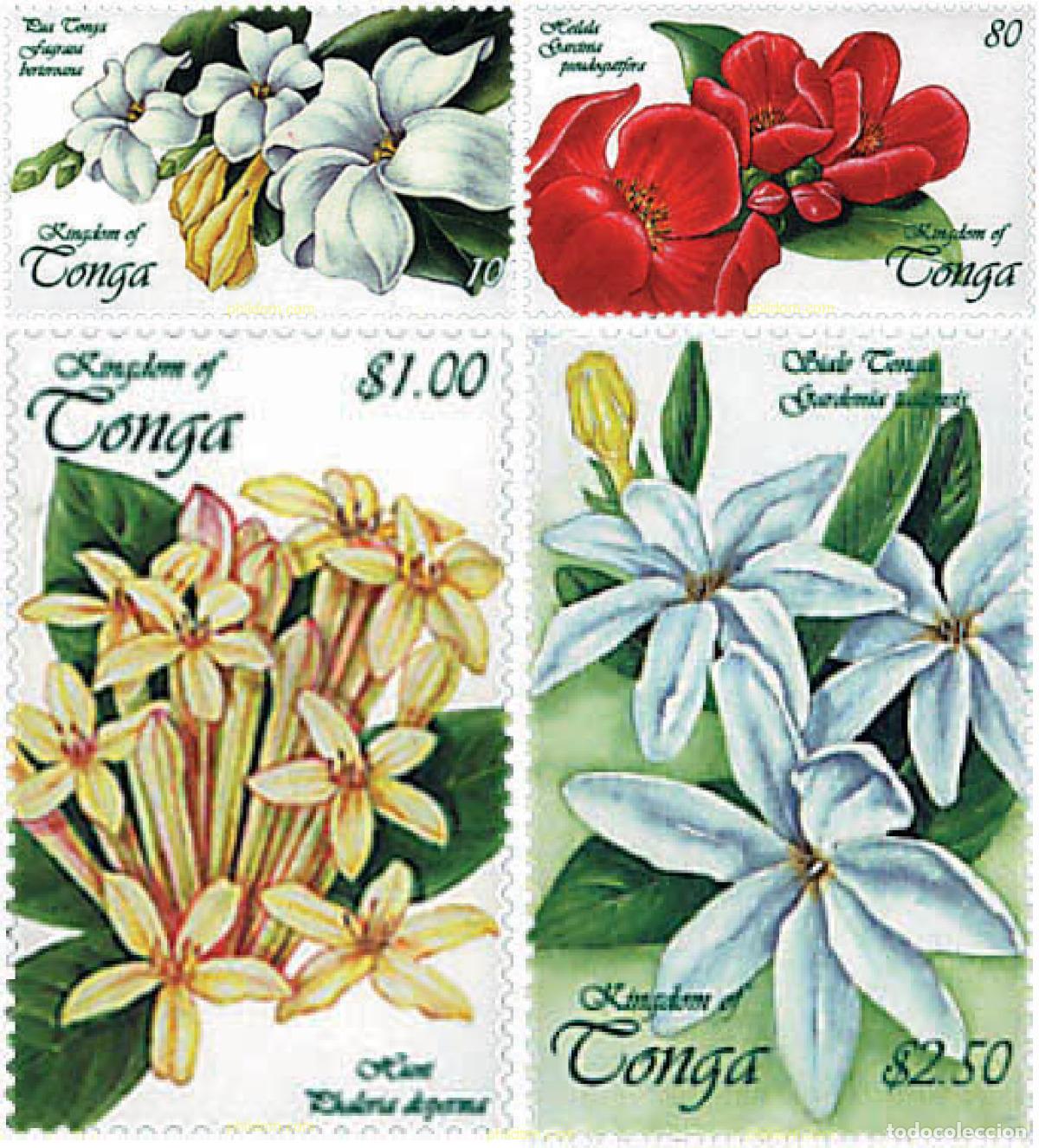 Sellos: 92288 MNH TONGA 1999 FLORES