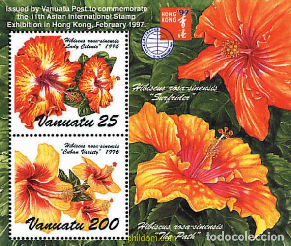 Sellos: 92672 MNH VANUATU 1997 HONG KONG 97. EXPOSICION FILATELICA INTERNACIONAL