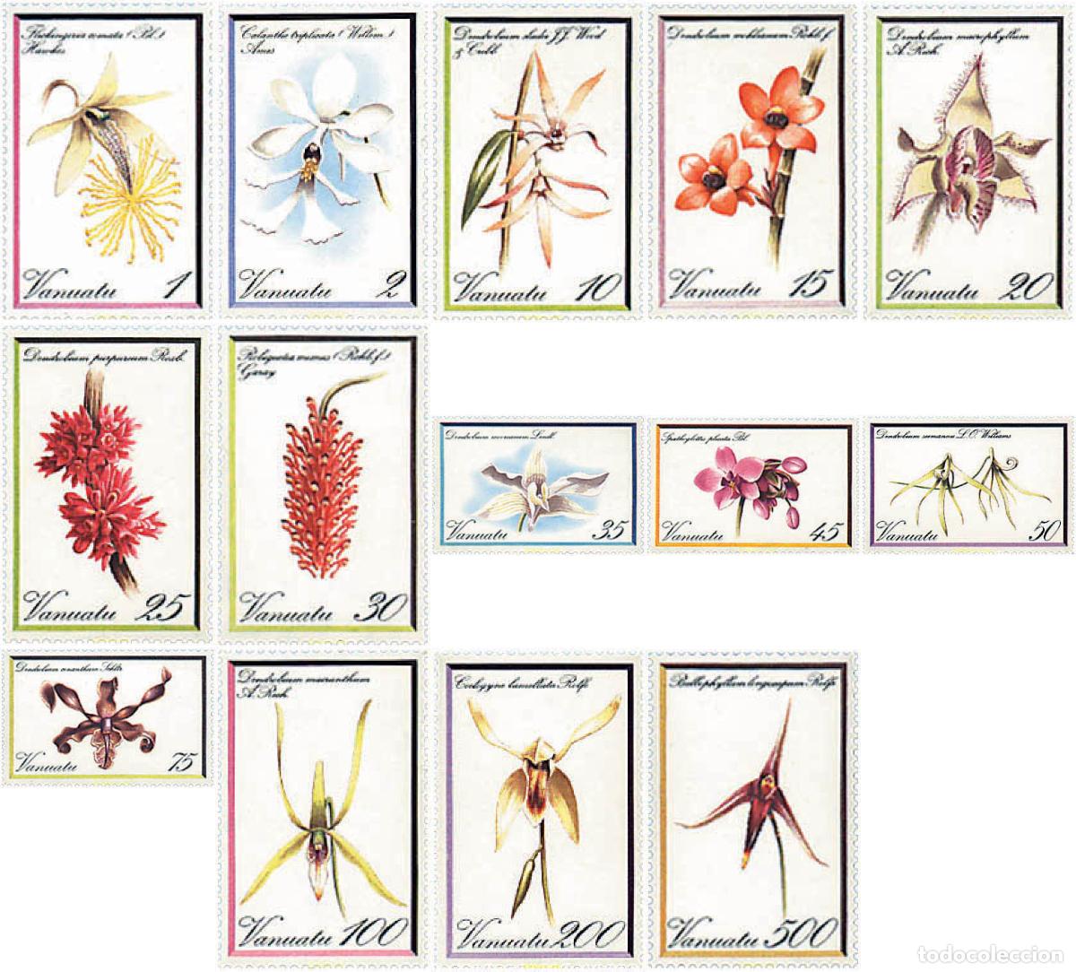 Sellos: 92642 MNH VANUATU 1982 ORQUIDEAS