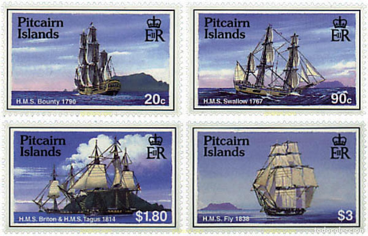 Sellos: 45284 MNH PITCAIRN Islas 1998 FIN DEL SEGUNDO MILENIO. VELEROS ANTIGUOS