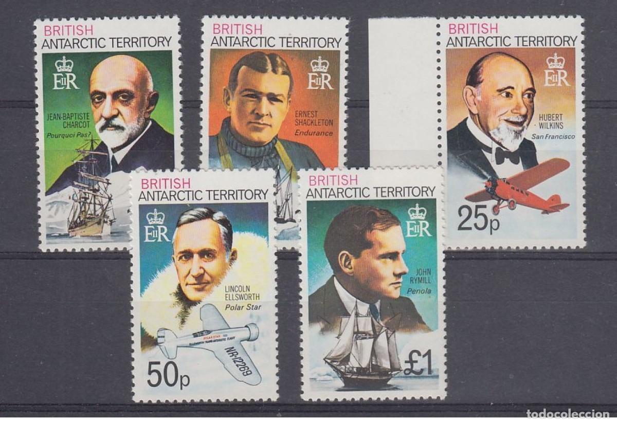 Sellos: British Anctartic Territory 1980-81 - Definitives mnh**