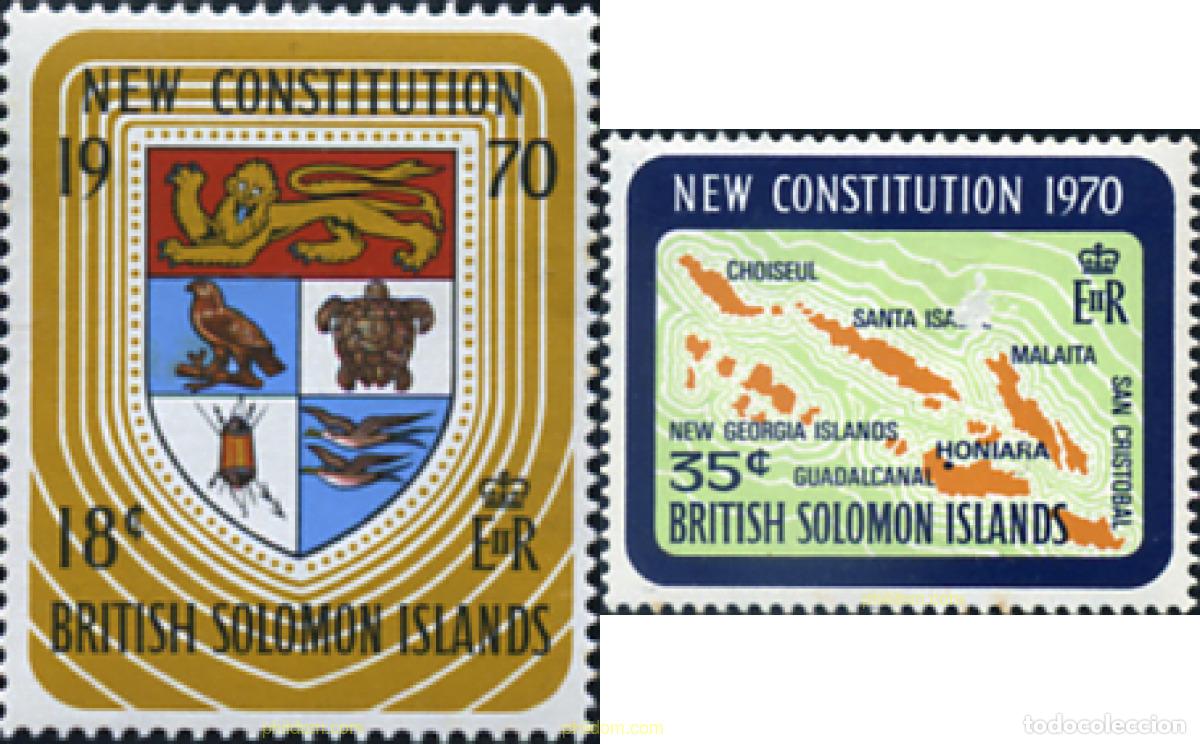 Sellos: 330606 MNH SALOMON 1970 NUEVA CONSTITUCION
