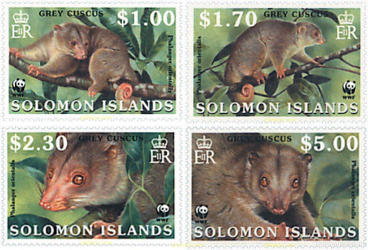 Sellos: 95108 MNH SALOMON 2002 MAMIFEROS