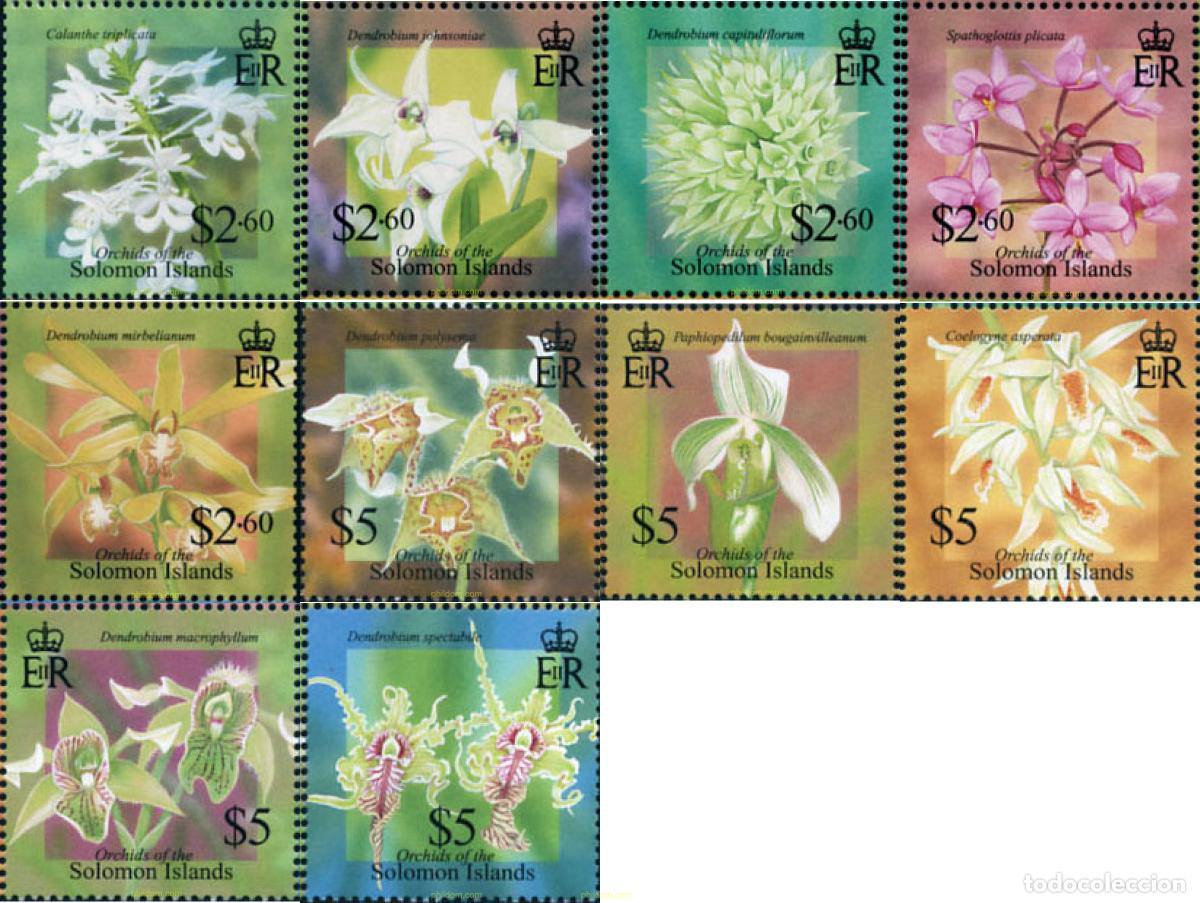 Sellos: 149524 MNH SALOMON 2004 ORQUIDEAS