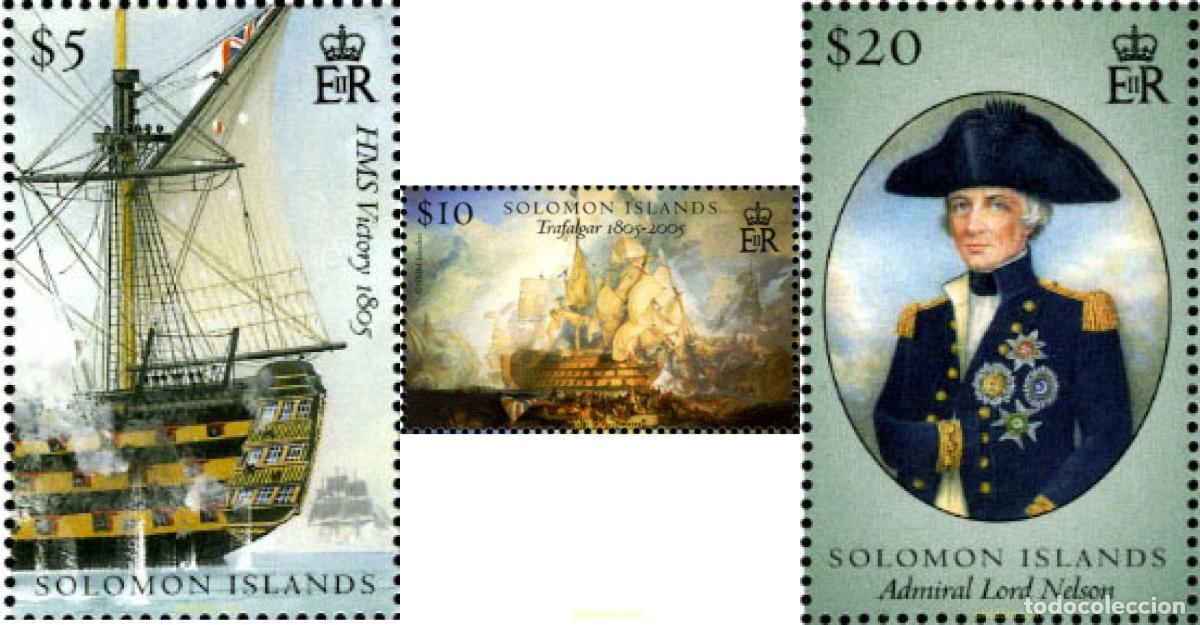 Sellos: 187492 MNH SALOMON 2005 BICENTENARIO DE LA BATALLA DE TRAFALGAR