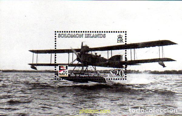 Sellos: 234835 MNH SALOMON 2009 CENTENARIO DE LA AERONAUTICA BRITANICA
