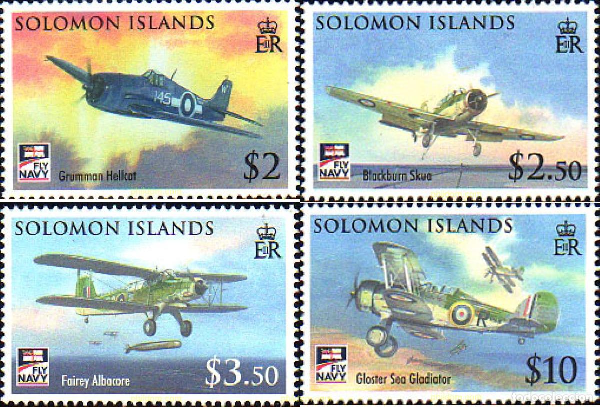 Sellos: 234830 MNH SALOMON 2009 CENTENARIO DE LA AVIACION BRITANICA
