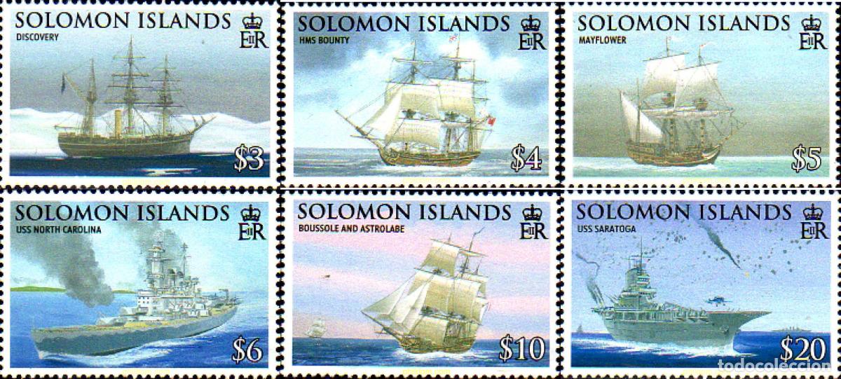 Sellos: 234829 MNH SALOMON 2009 NAVEGACION Y EXPLORACION