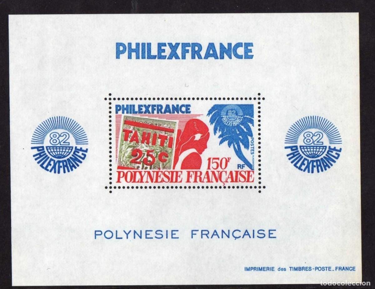 Sellos: HB** POLINESIA FRANCESA 1982, YT 6