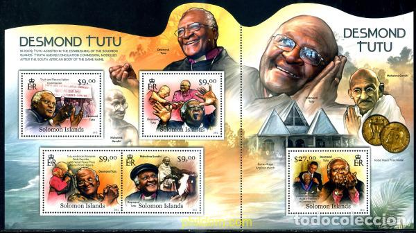 Sellos: 291147 MNH SALOMON 2012 DESMOND TUTU