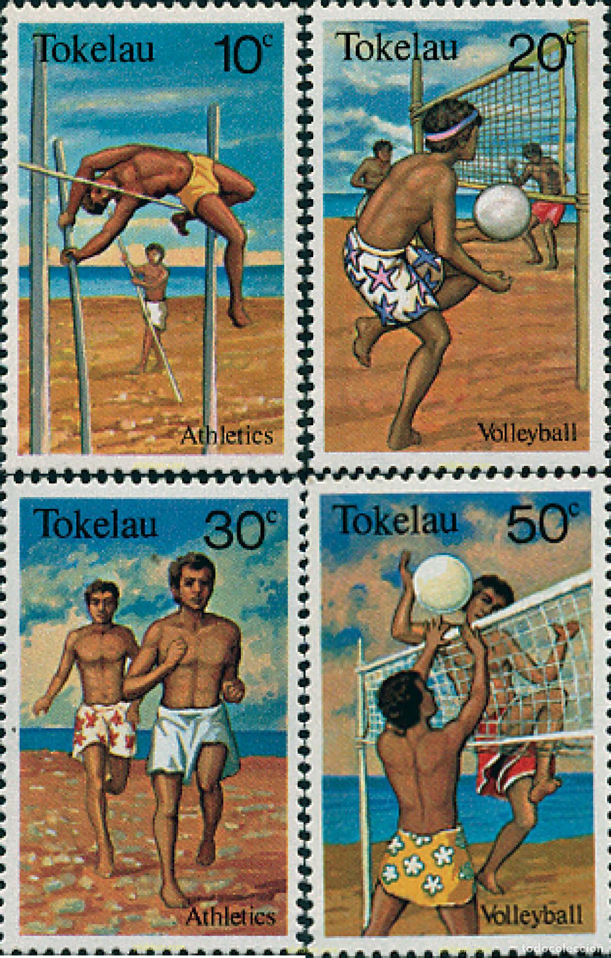 Sellos: 45593 MNH TOKELAU 1981 DEPORTES