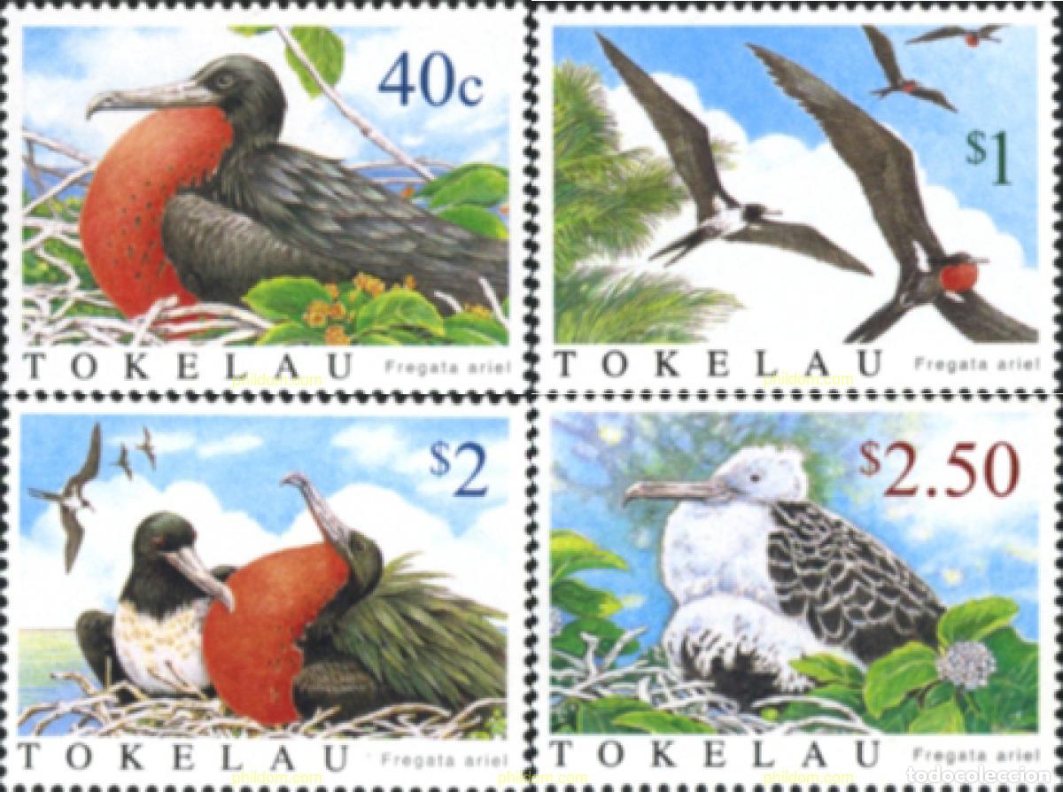 Sellos: 185172 MNH TOKELAU 2004 AVES