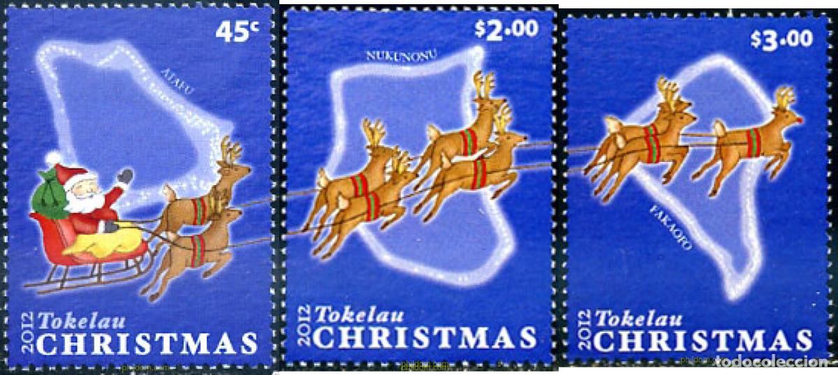 Sellos: 296276 MNH TOKELAU 2012 NAVIDAD